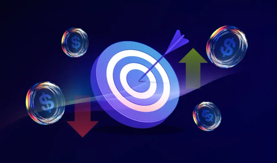 Ilustrasi platform Pluang - investasi kripto, saham, dan emas